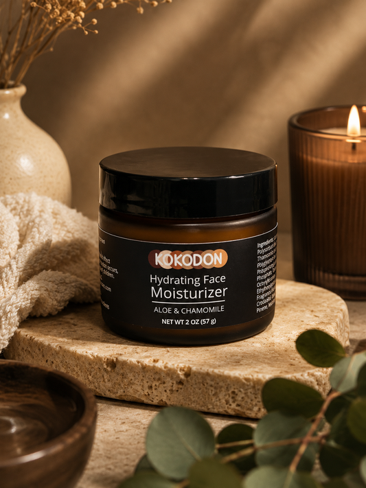 KOKODON Hydrating Face Moisturizer – Aloe & Chamomile (2 oz)